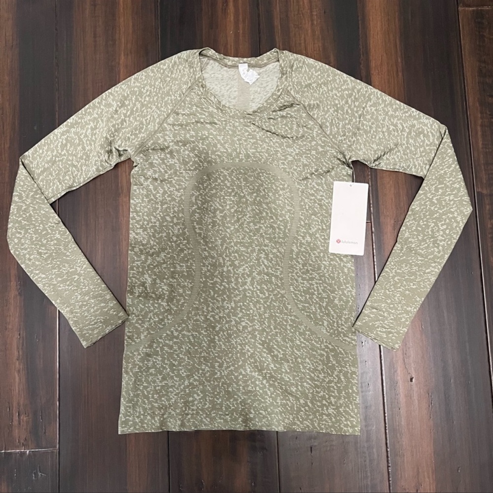 NWT lululemon Swiftly Tech Long Sleeve Shirt 2.0 top shirt size 6 - Picture 5 of 10